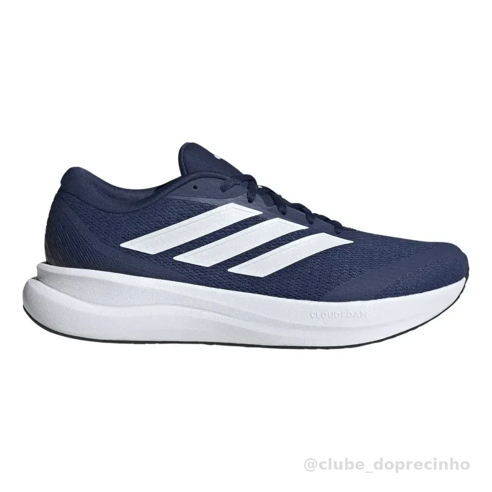 Tênis De Corrida Masculino Runfalcon 6 Cloudfoam adidas Azul Lisa 42 Br