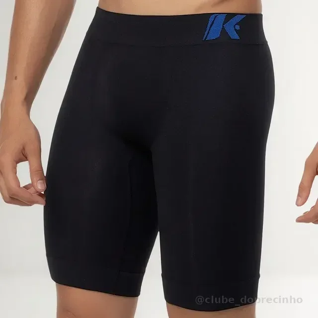 Bermuda Térmica Esportiva Corrida Masculina Sem Costura