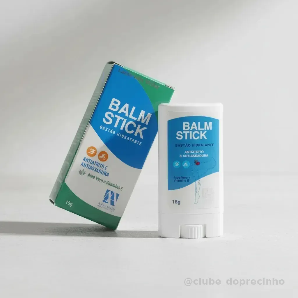 Balm Stick-hidratante Corporal Anaconda Anti Atrito 15gr Fragrância Aloe vera