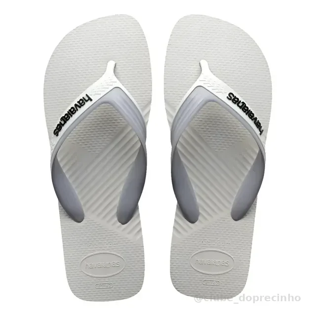 Chinelo Masculino Havaianas Casual Dual Tiras Largas Macio