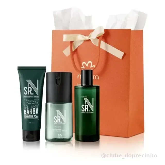 Presente Kit Sr. N Tradicional Natura Masculino Original