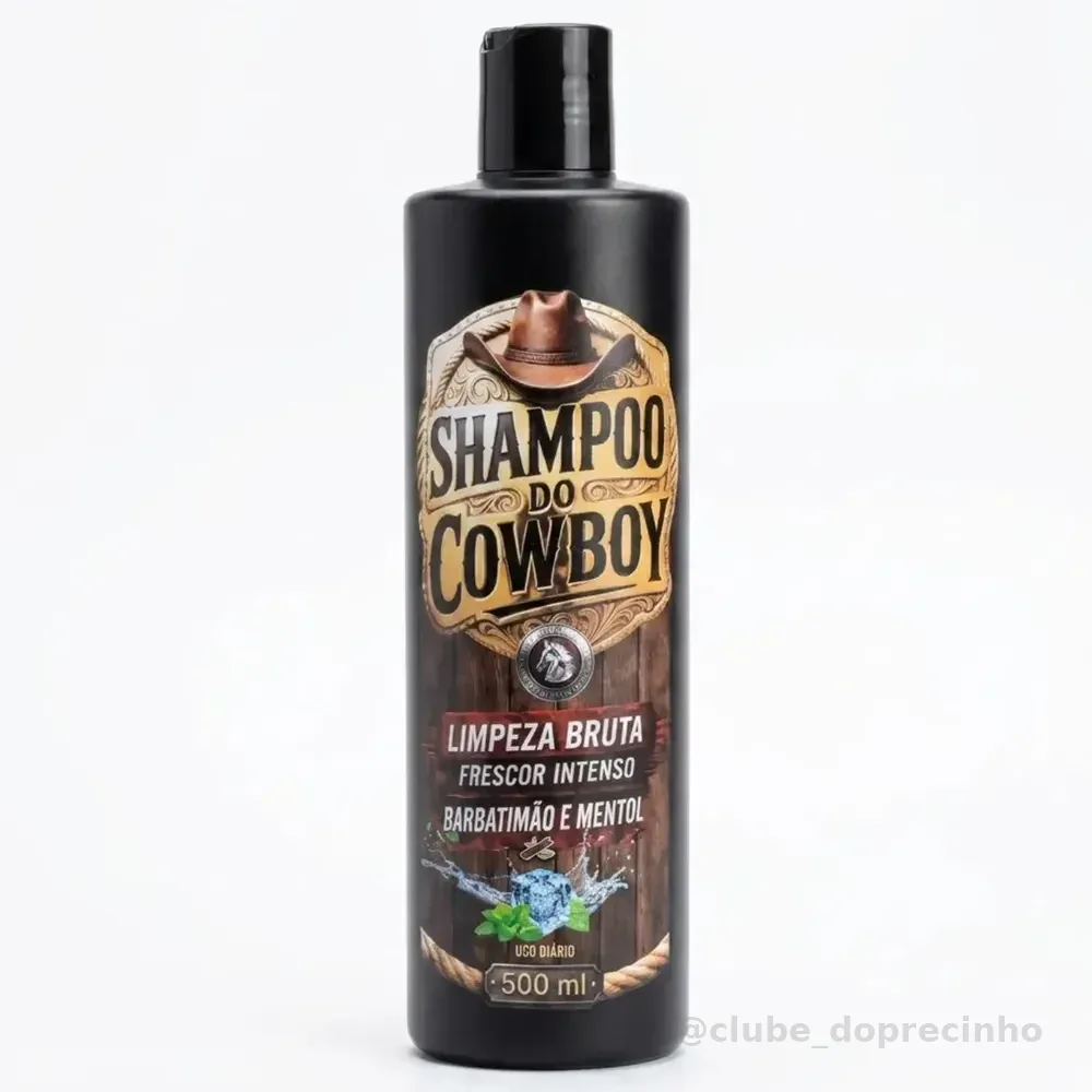 Shampoo Do Cowboy Masculino Brene Horse 500ml