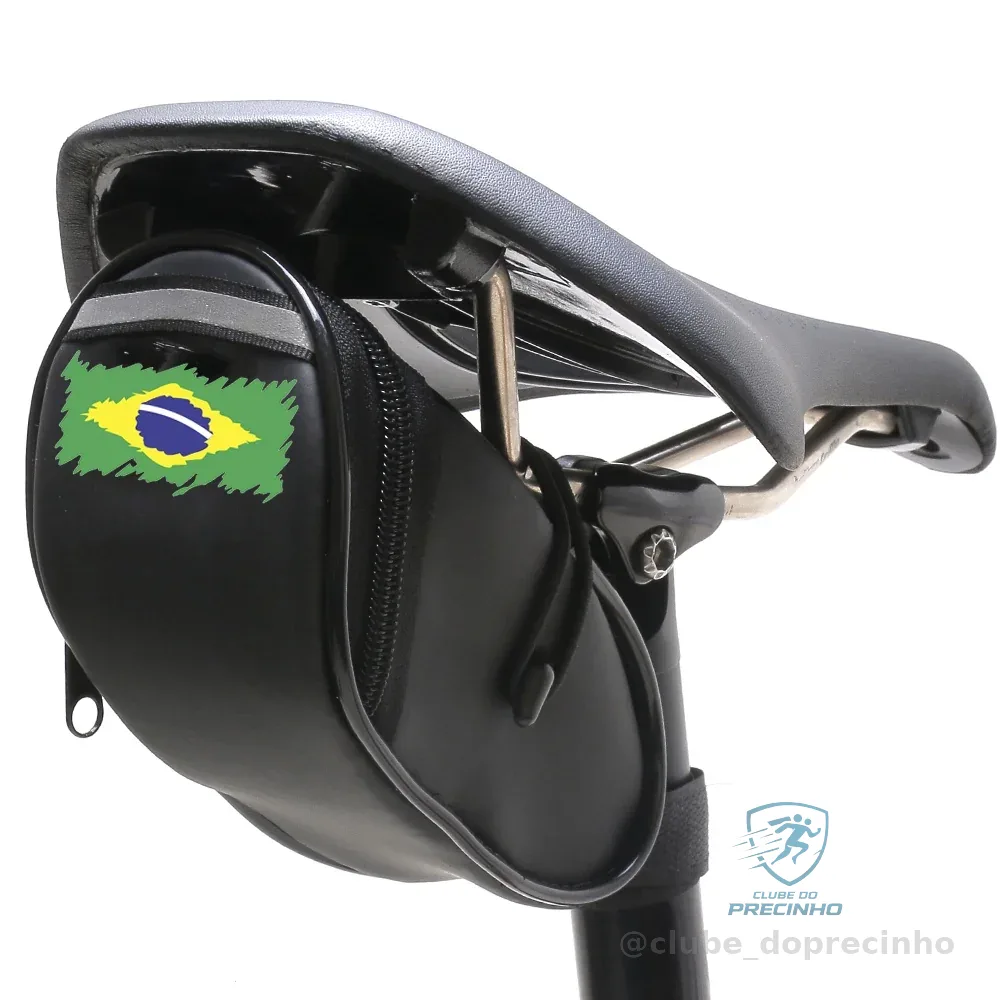Bolsa De Selim Impermeável Para Bike Ciclista Impermeável