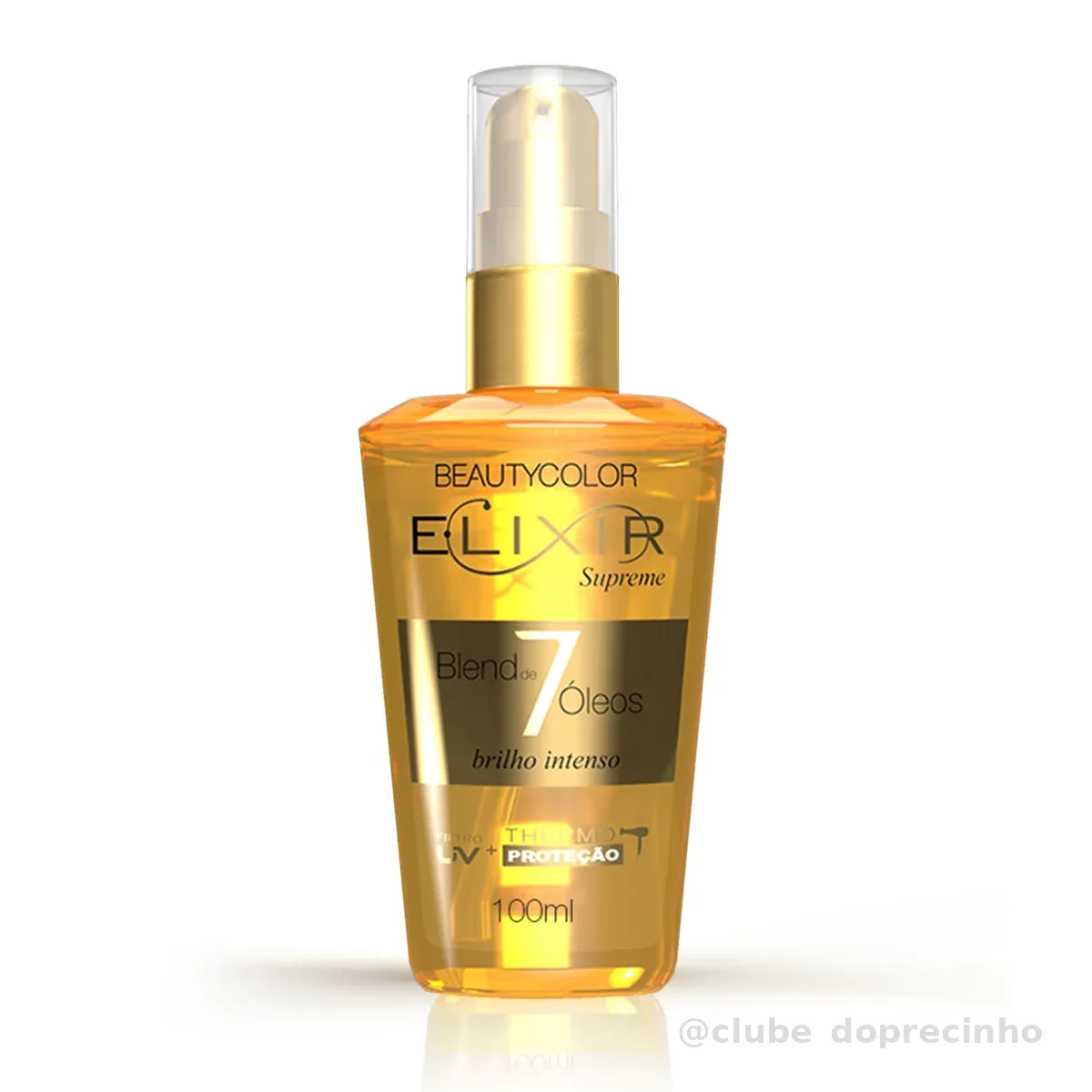 E.lixir Blend de 7 Óleos - Brilho e Luminosidade - BEAUTYCOLOR - 100ml