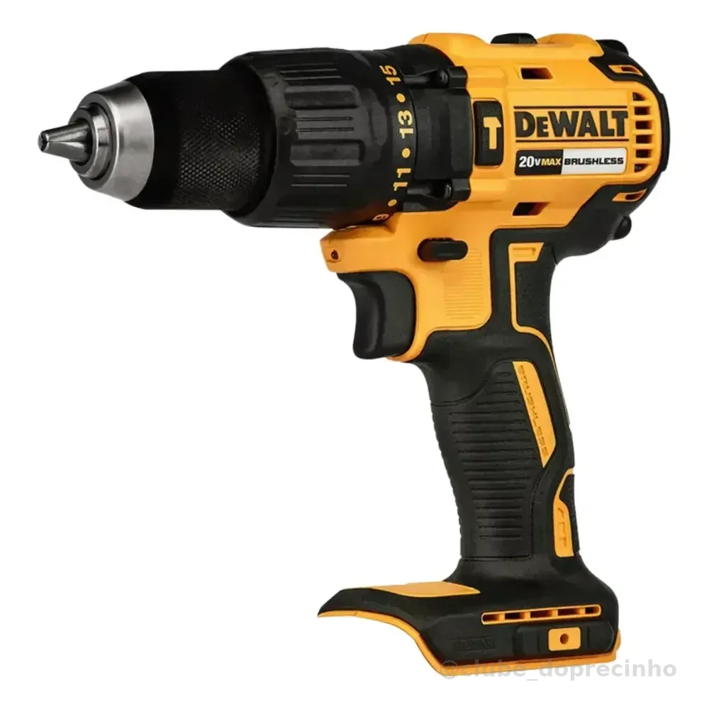 Parafusadeira e Furadeira de Impacto 13mm 20V Brushless DEWALT DCD7781B