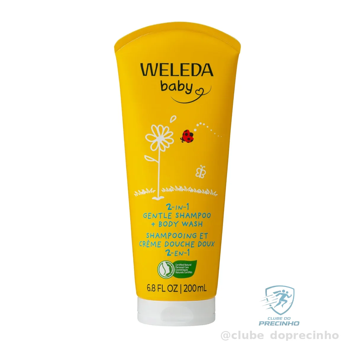 WELEDA Calêndula 2 Em 1 Shampoo E Sabonete Líquido Weleda Amarelo