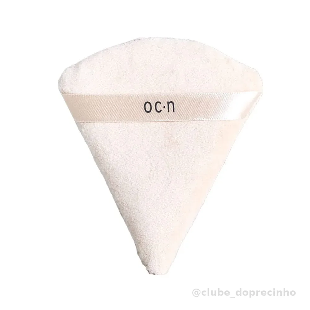 Océane Esponja de Maquiagem Para Acabamento Rosa - Powder Puff