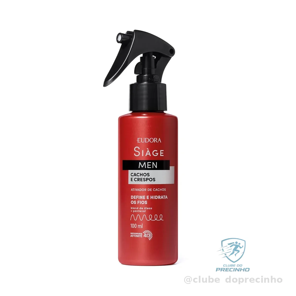 Eudora Eudora Siàge Men Cachos Spray Ativador de Cachos 100ml
