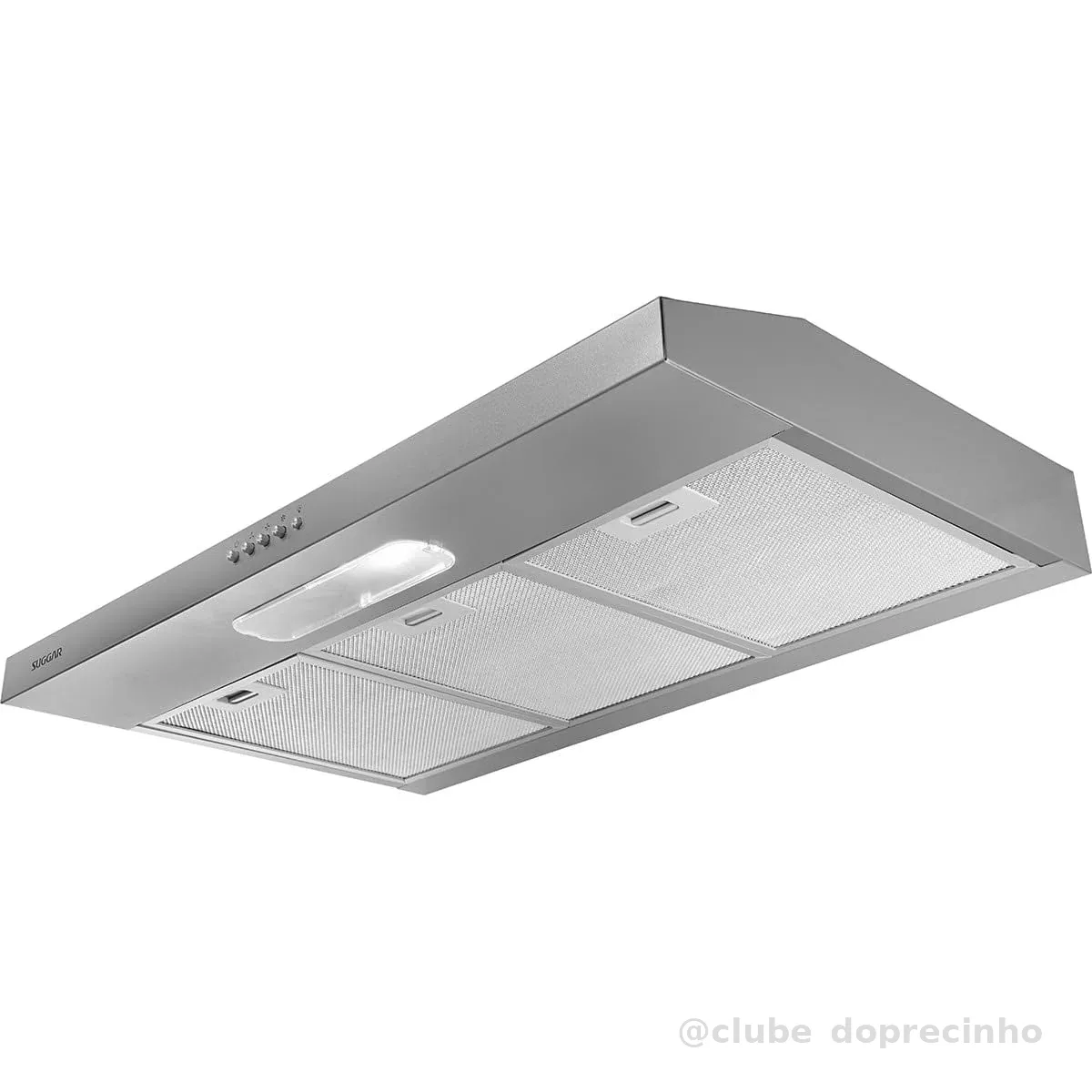 SUGGAR DEPURADOR DE AR SLIM 80CM 3 VEL. PRATA 110V DPS181PR