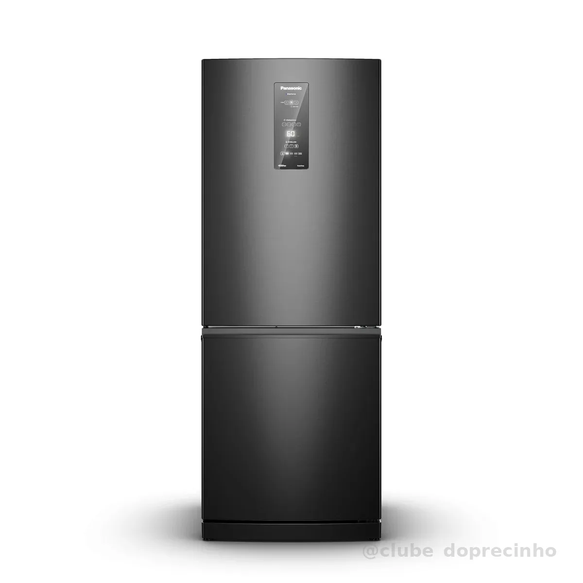 Geladeira Intuitive+ Panasonic BB64 Frost Free Inverter 475L Cor Black Inox Look - NR-BB64PV2BA 127V