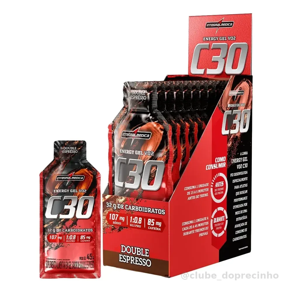 VO2 Energy Gel Double Espresso Integralmédica