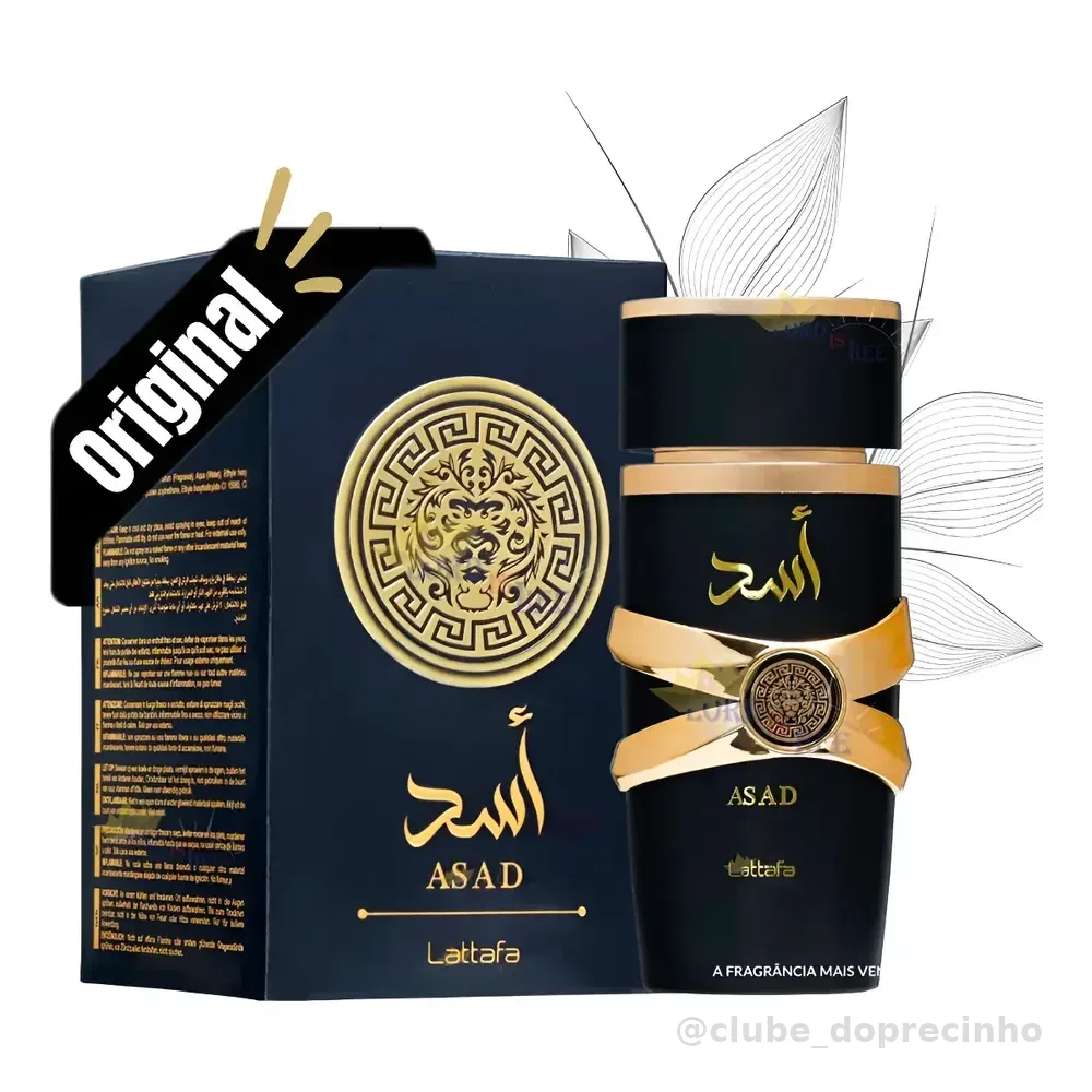 Perfume Lattafa Asad 100ml Eau De Parfum Original Edp