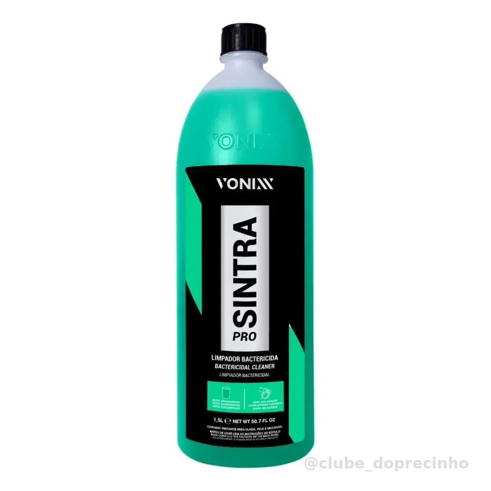 Sintra Pro Limpeza Interna De Veiculos Vonixx 1,5l