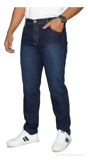 Calça Jeans Masculina Com Lycra.