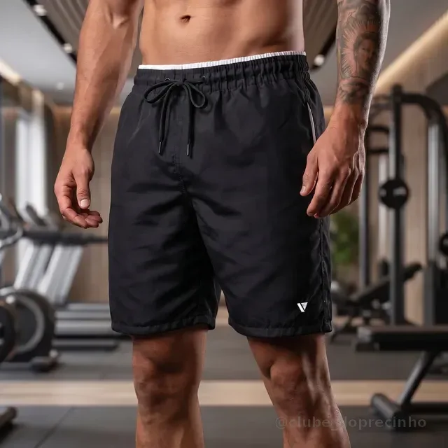 Short Praia Masculino Bermuda Verão Academia Treino Corrida