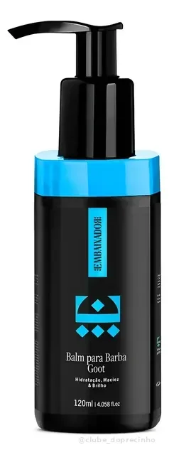 Balm Hidratante Perfumado Para Barba Embaixador 120ml