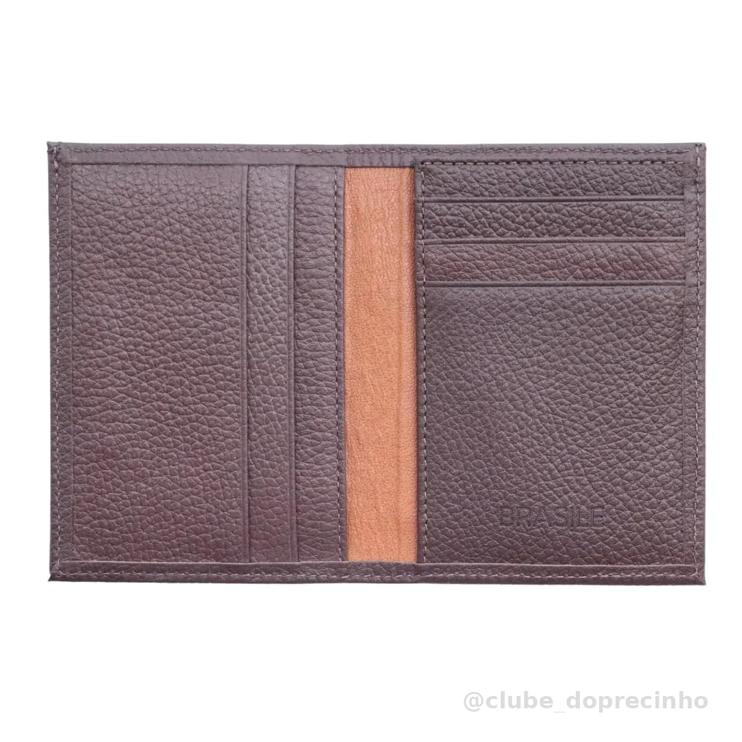 Carteira Masculina Slim Couro Legítimo
