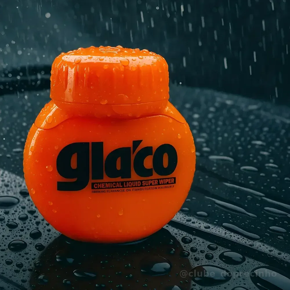 Repelente Agua Anti Chuva Glaco Big Carro 120ml Vidro