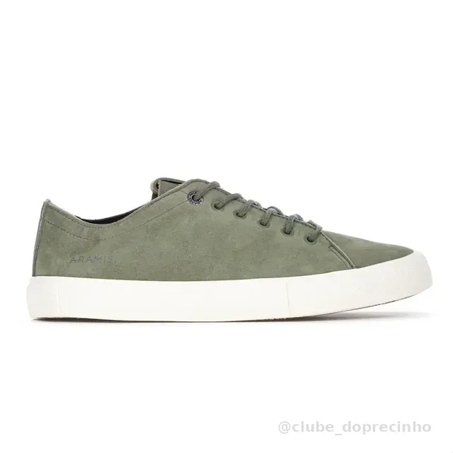 Tênis Masculino Aramis Couro Leve Casual Elegante Resistente