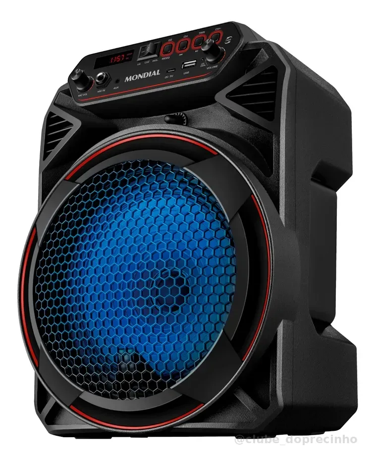 Caixa Amplificada Cm-150 Bivolt Preto Mondial