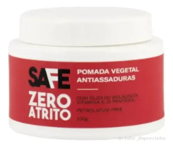 Pomada 100% Vegetal Safe Runners Zero Atrito 100g