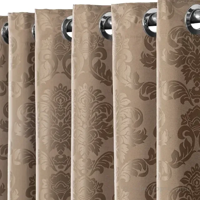 Cortina Jacquard  2 80 X 1 70 Para Janela Sala Quarto