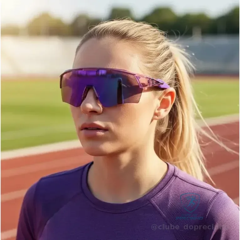 Óculos De Sol Esportivo Espelhado Uv400