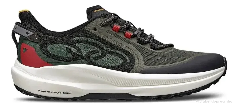 Tênis Olympikus Corre Trilha Militar/preto Original Militar/preto Geométrico 42 Br