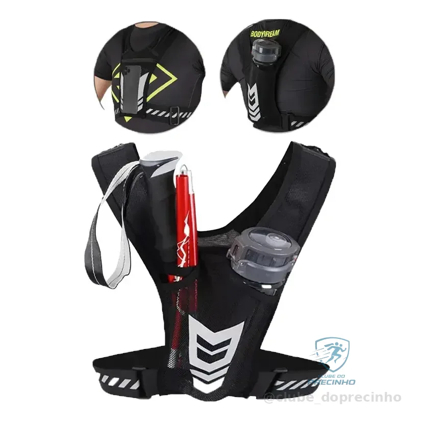 Colete Refletivo P/ Corrida, Ciclismo E Atividades Esportiva