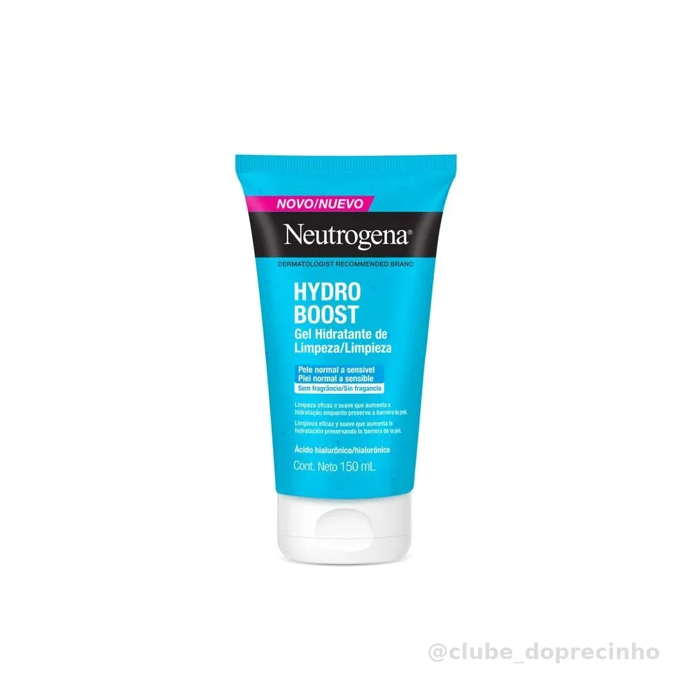 Neutrogena Gel Hidratante de Limpeza Hydro Boost, 150ml
