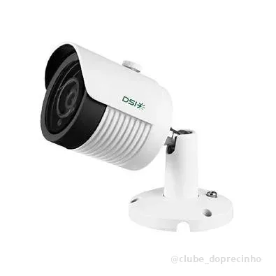 Câmera de Segurança DSI Dome Digital Bullet, 4 em 1, Multi Tecnologias, Full HD, IR30, IP67, Branco - DFBH-5136HN