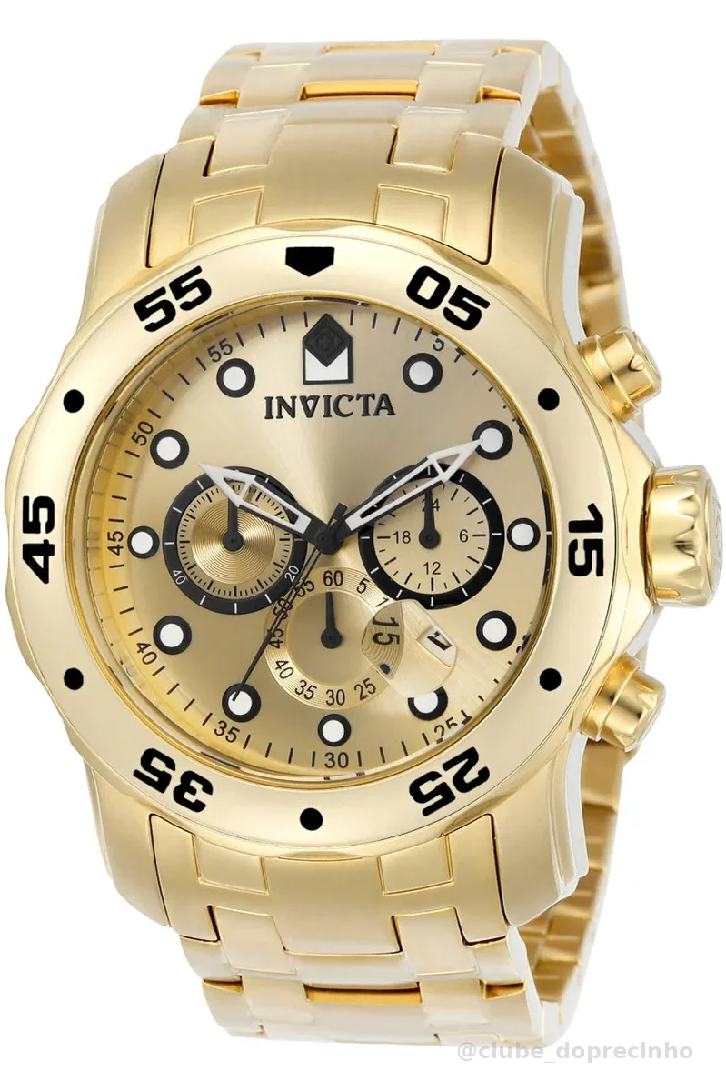 Invicta Relógio cronógrafo masculino Pro Diver Collection