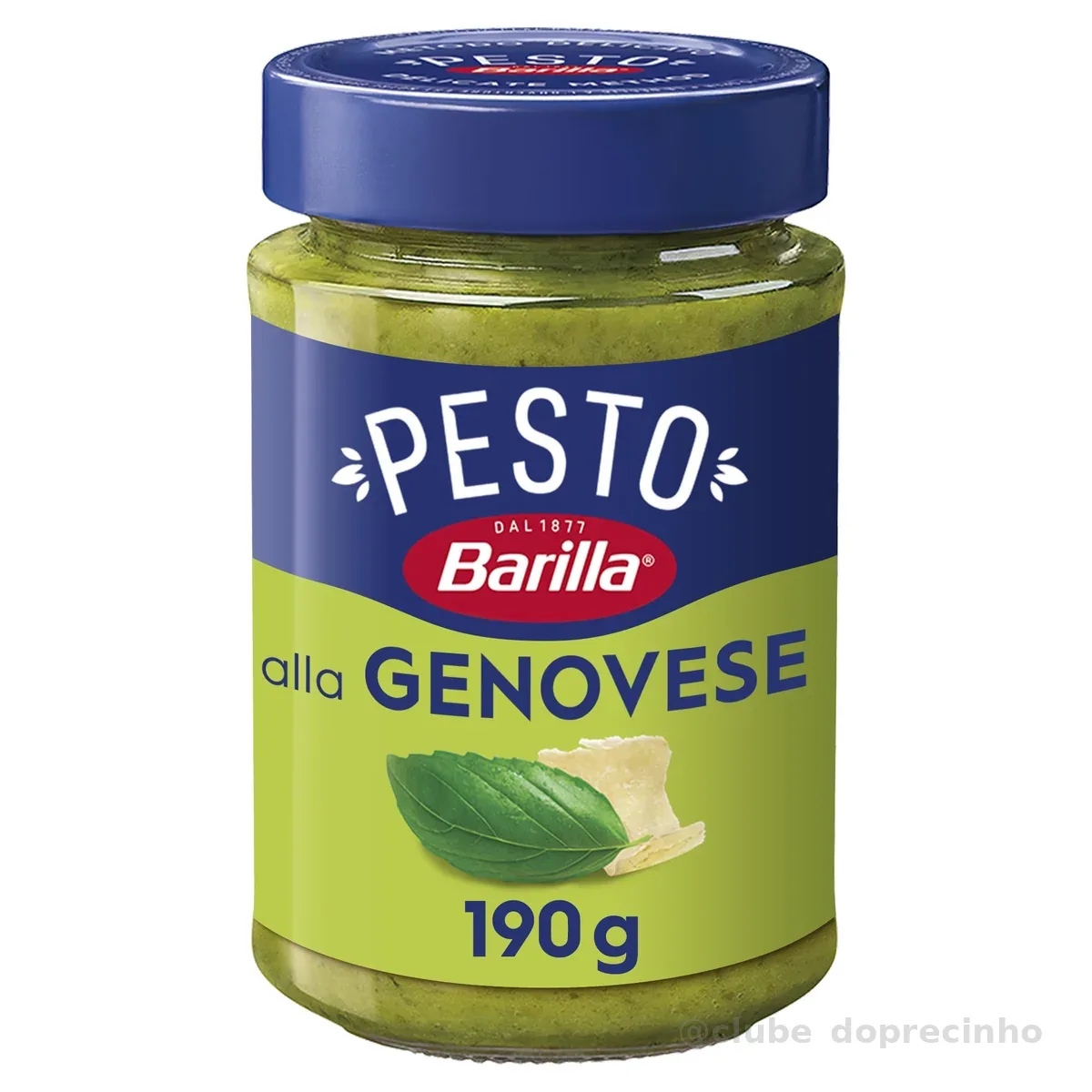 Molho Pesto de Manjericão Barilla 190g