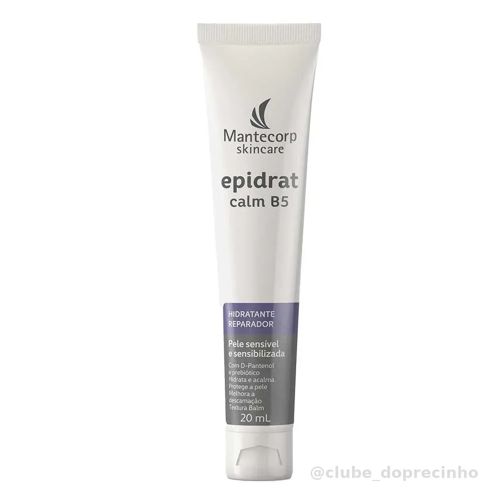 MANTECORP - Hidratante Epidrat Calm B5 - Hidrata e Acalma a Pele, Conforto Imediato, D-Pantenol