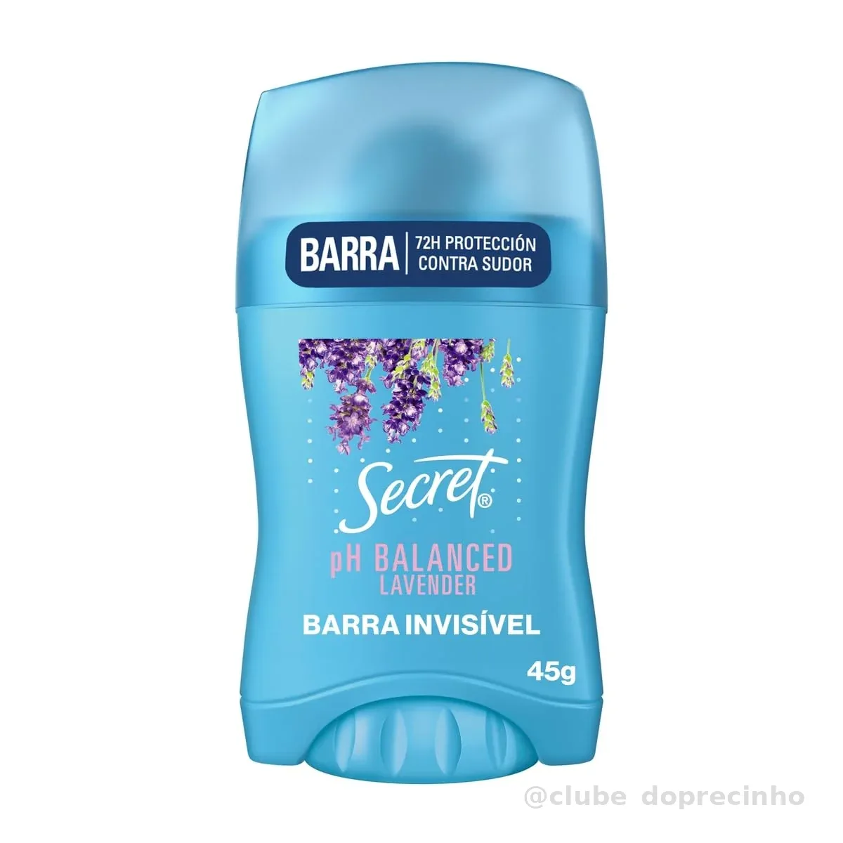Secret Desodorante Antitranspirante em Barra Lavanda 45 g