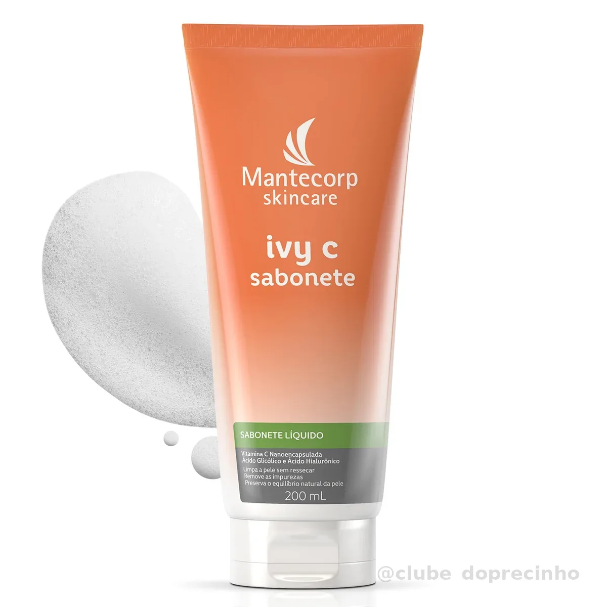 IVY C SABONETE LIQUIDO BG 200ML, Mantecorp Skincare