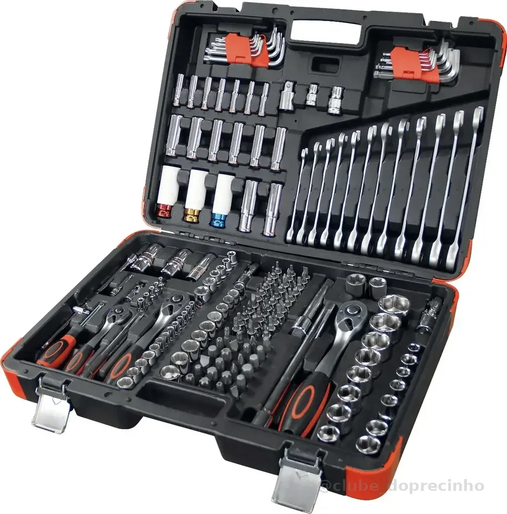 Kit Ferramentas C/ Maleta 178 Pçs Gedore Oficina Mecânica
