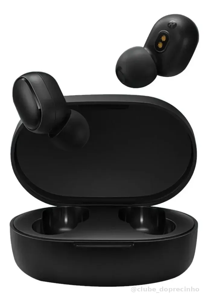 Fone De Ouvido Sem Fio Xiaomi Redmi Airdots 2 Preto