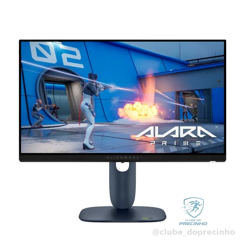 Monitor Gamer Alienware 25" Full HD (1920 x 1080) – 320Hz – Fast IPS 0,5ms com AMD FreeSync Premium e NVIDIA G-SYNC – AW2525HM