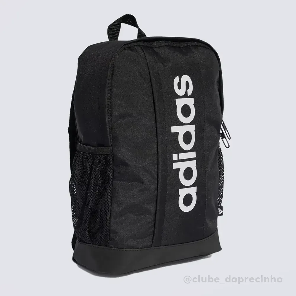 Mochila adidas Linear Juvenil Preta Único