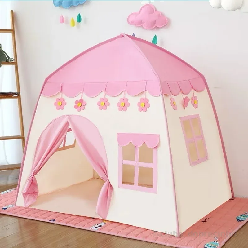 Tenda infantil: casa dos sonhos, infância feliz