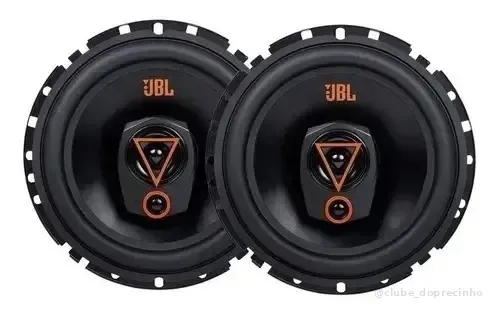 Par alto falante JBL multisystem 6TRMS80 Triaxial 6 Pol 160w cor preto