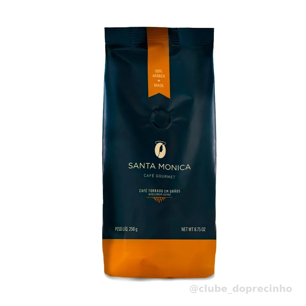 Café Santa Mônica Gourmet em Grãos 250 g