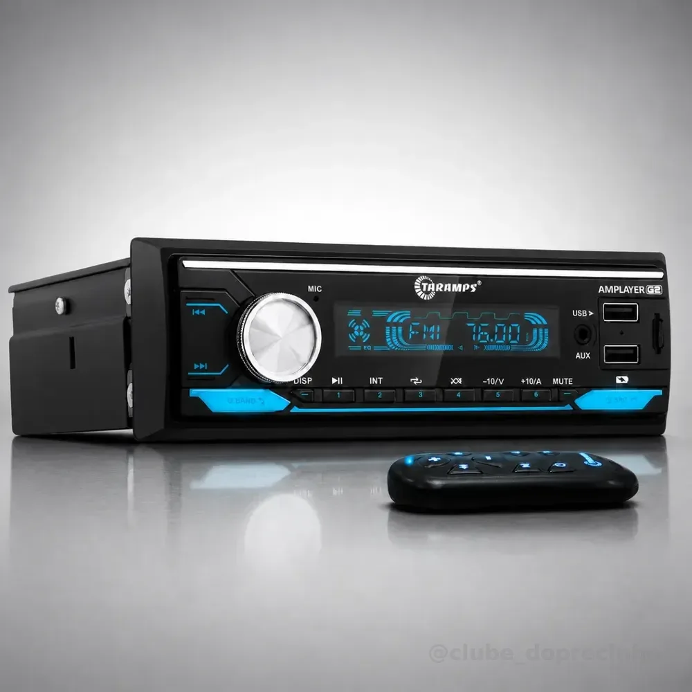 Taramps Processador De Áudio Amplayer G2 Radio 400w Rms