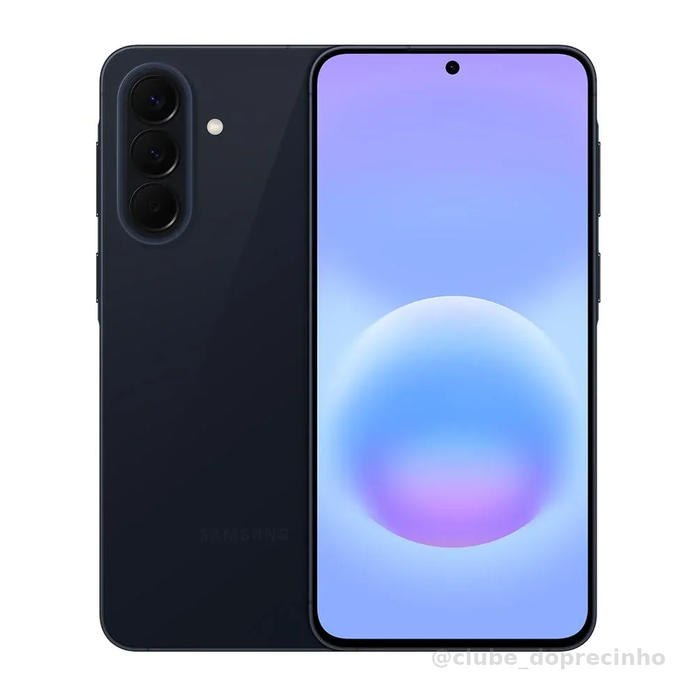 Celular Samsung Galaxy A57 5G 128GB, 8GB RAM, Câmera 50MP, IP68, Super AMOLED 6.7", Recursos AI (Azul Escuro)