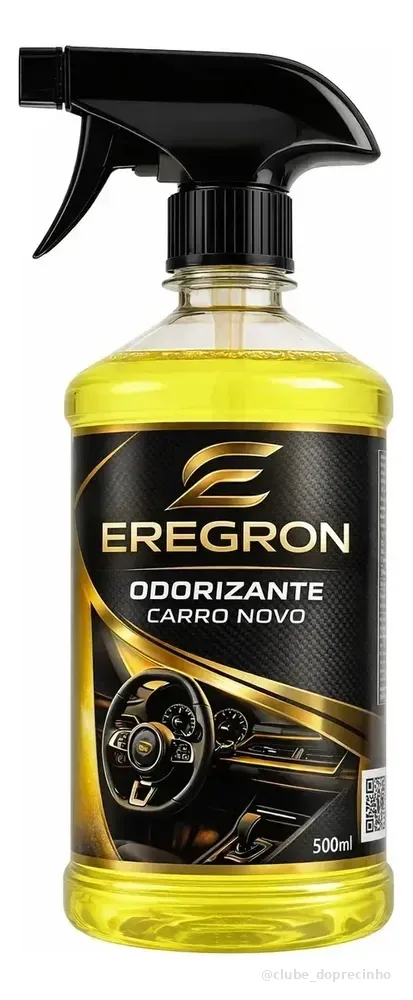 Aromatizante Cheirinho Odorizador Carro Novo Automotivo 1l Amarelo Carro Novo