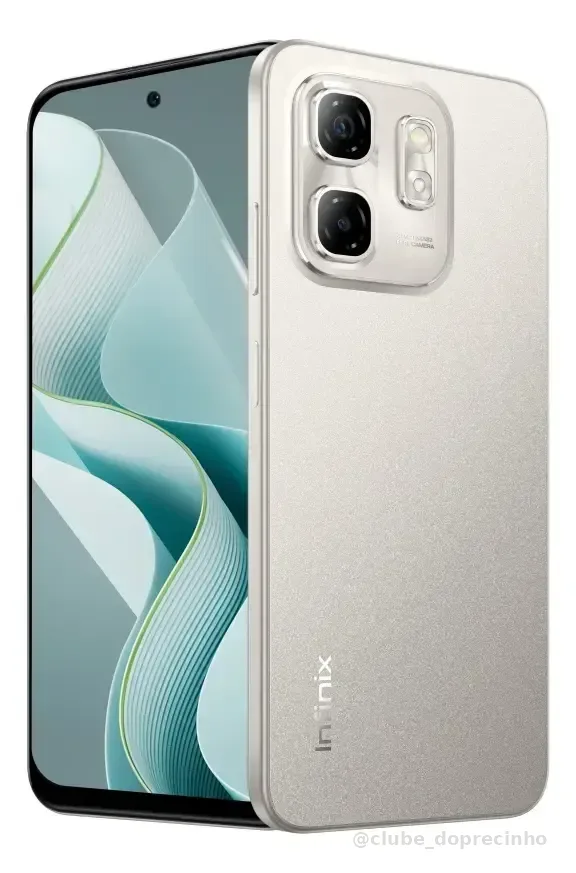 Celular Infinix Hot 50i Dual Sim 256gb 4 + 4 Gb Ram Tela 6.7 Cor Cinza