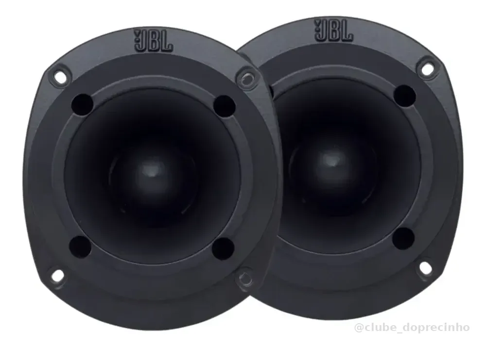 Kit 2 Super Tweeter Jbl St400 Black 150w Rms Profissional Preto