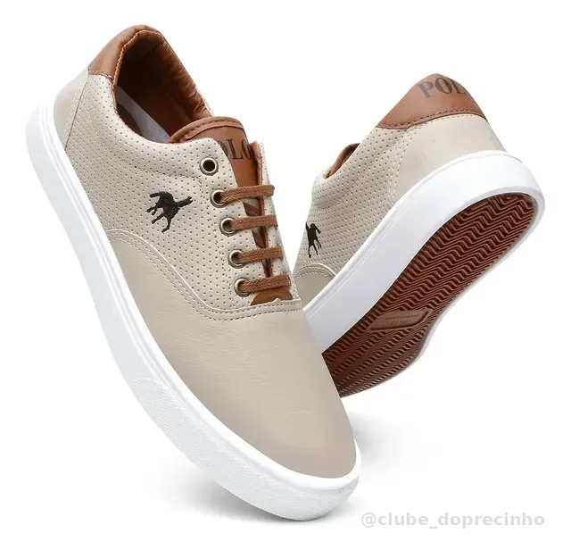Tenis Masculino Sapatenis Polo Feet Sapato Casual Promoção