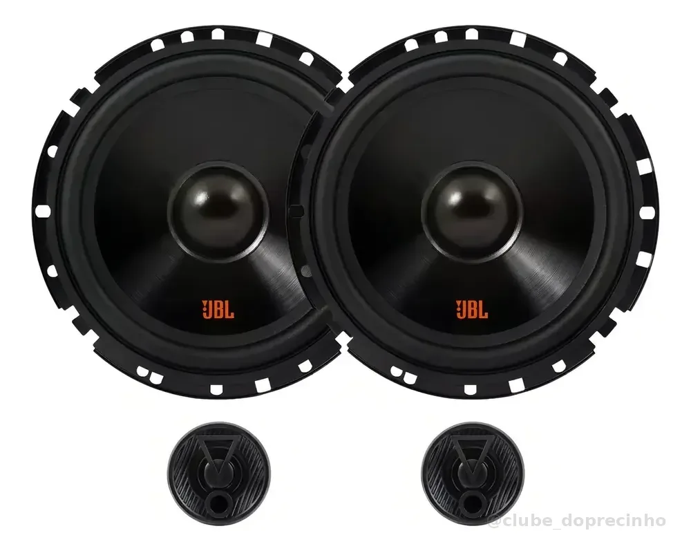 Kit Duas Vias 6 Polegadas Alto Falantes Jbl Flex 4 110w Rms Cor Preto